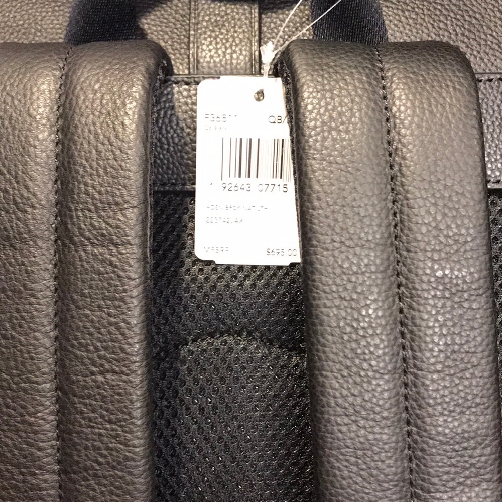 Coach Backpack Black - Picture 4 of 8